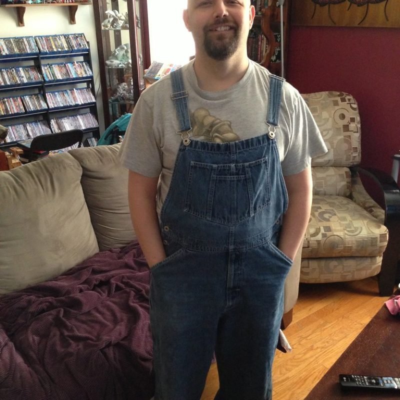 Kids Denim Dungarees