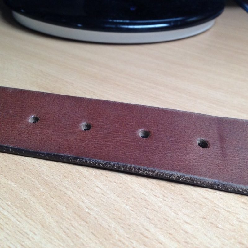 Woven Leather Belt